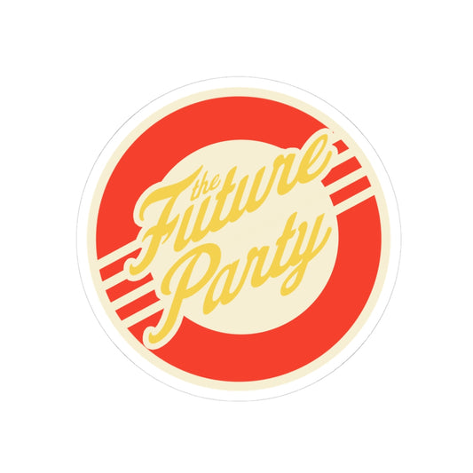 The Future Party — Logo Sticker